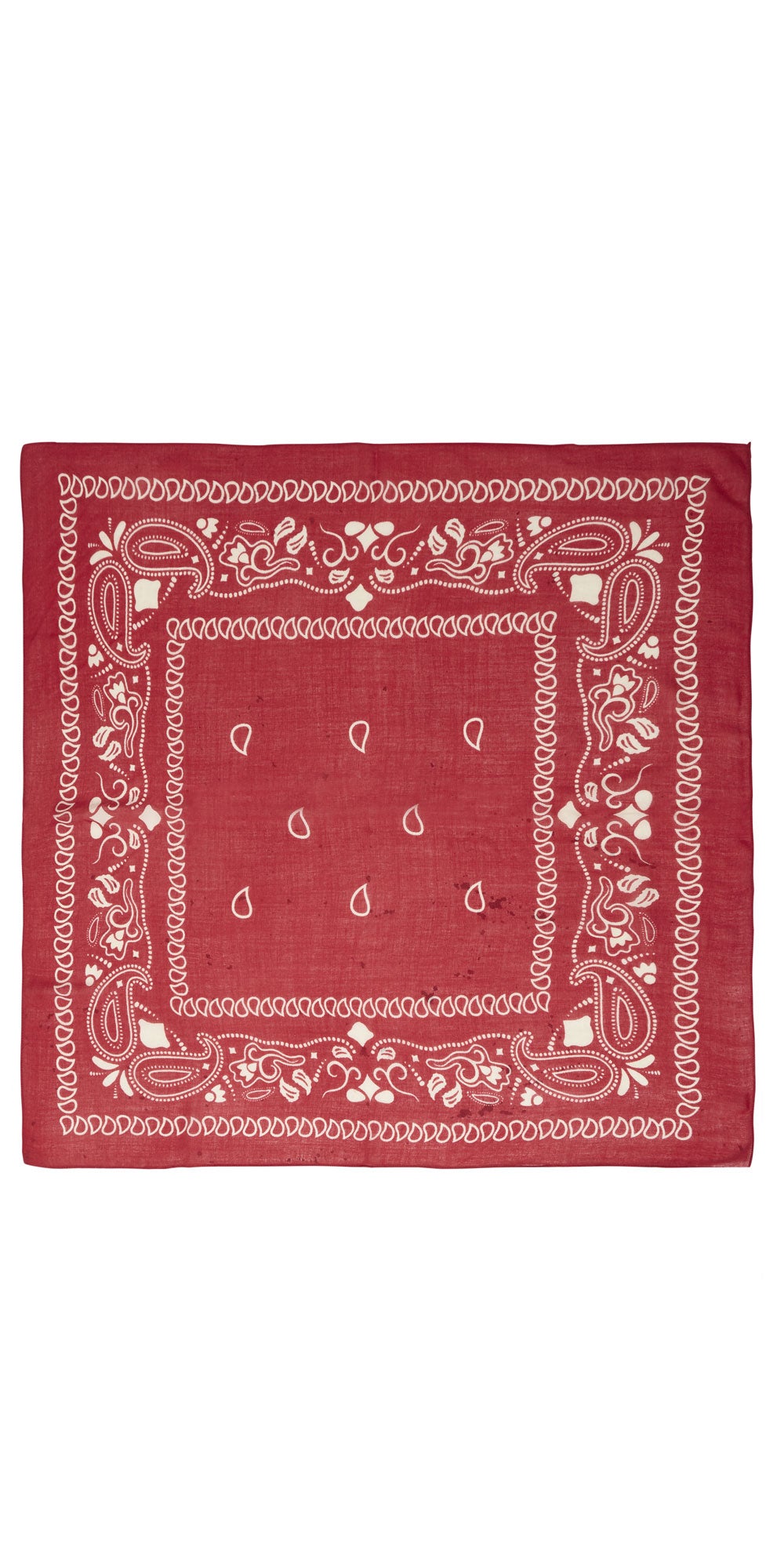 Ichi Large Bandana Scarf, red