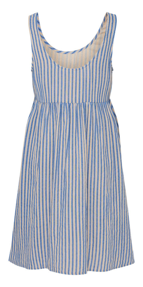 Ichi Beachy Dress, short striped