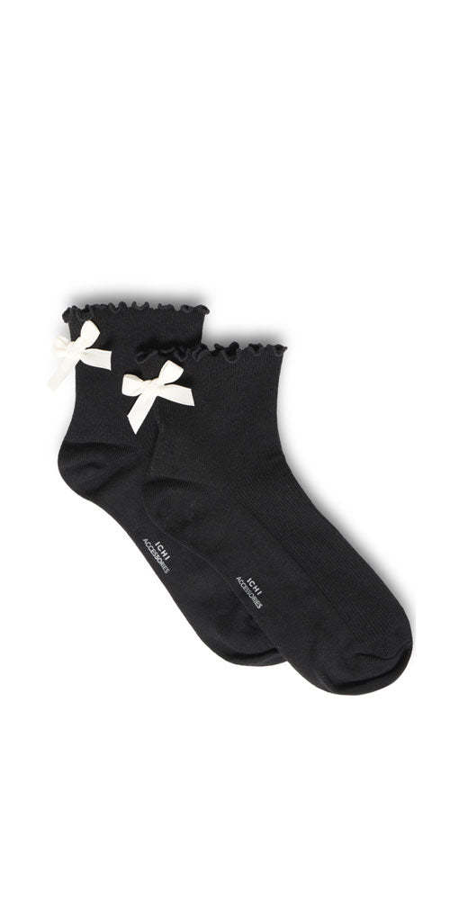 Ichi Bow Ankle Socks