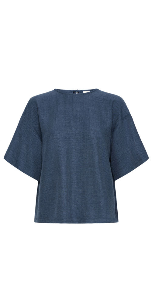 Ichi Breezy Top, navy