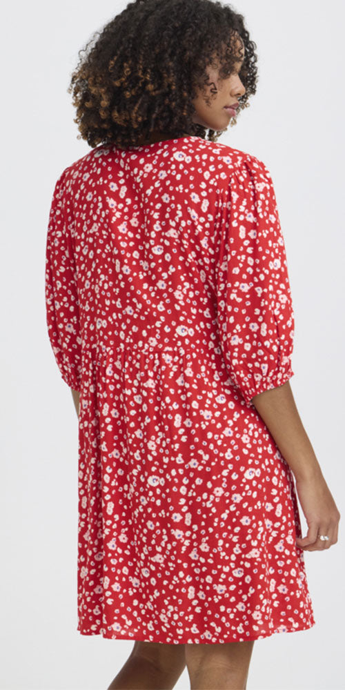 Ichi Floral Breezy Dress