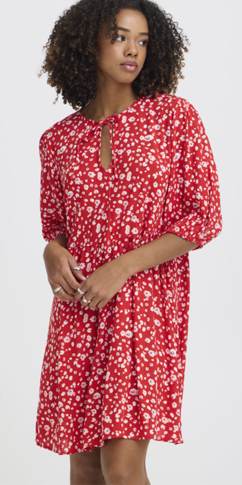 Ichi Floral Breezy Dress