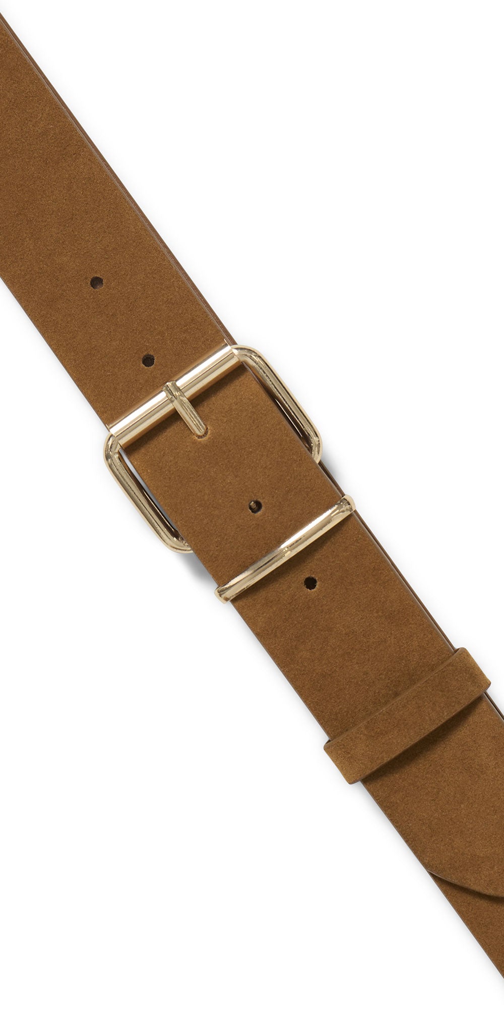 Ichi Faux Leather Belt, toasted coconut
