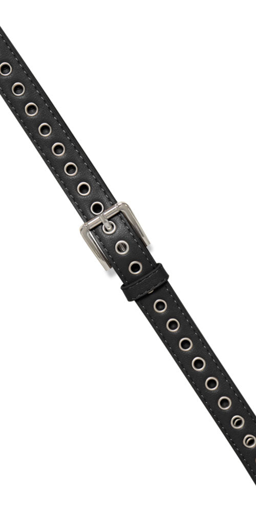 Ichi Grommet Belt, black