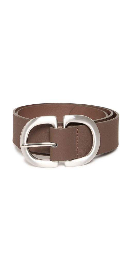 Ichi Half Circles Belt, brown