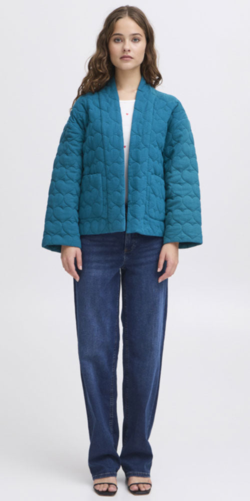 Ichi Heart Quilted Jacket