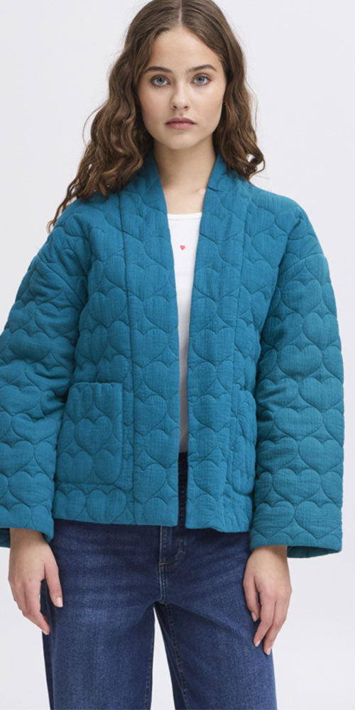 Ichi Heart Quilted Jacket