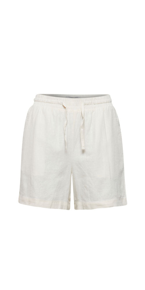 Ichi Linen Blend Shorts