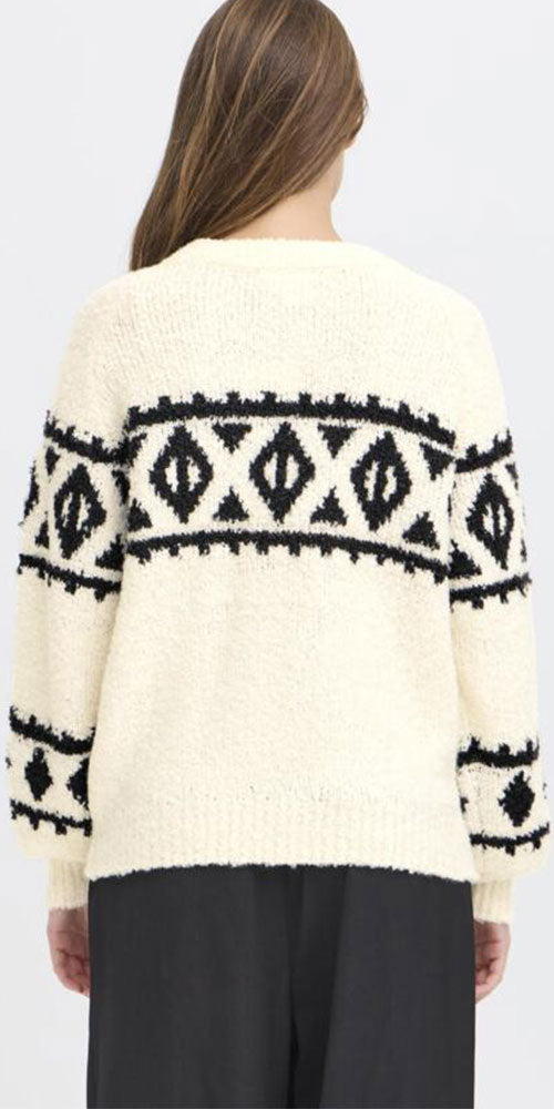 Ichi Nordic Style Sweater