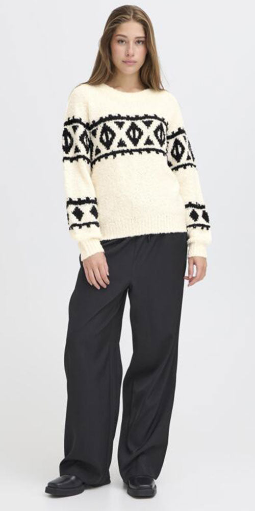 Ichi Nordic Style Sweater