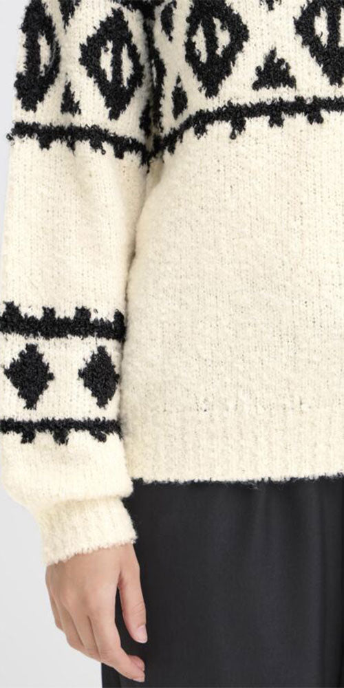 Ichi Nordic Style Sweater