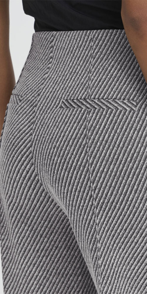 Ichi Graphic Twill Ponte Pants