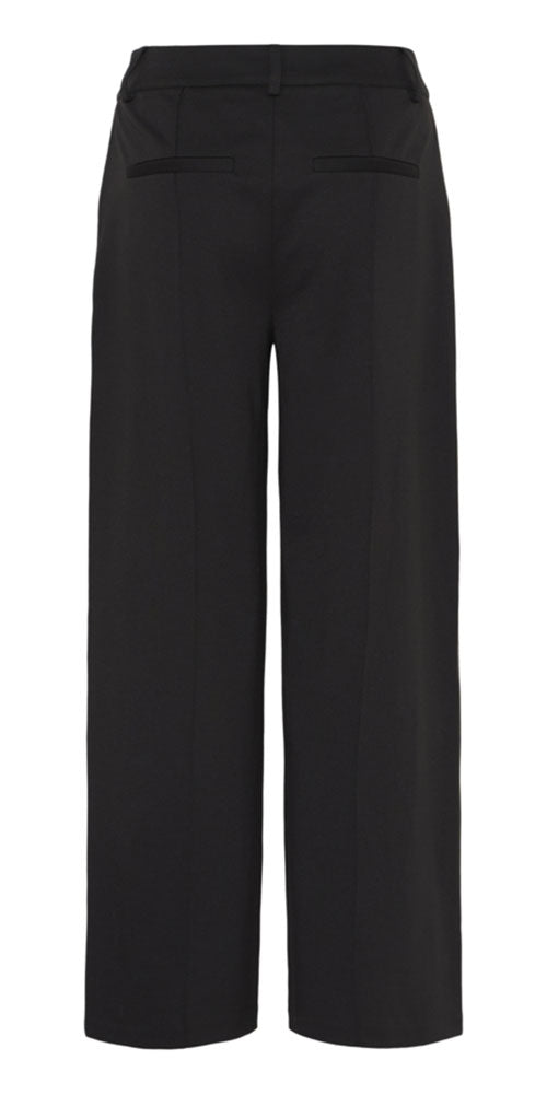 Ichi Ponte Knit Trousers, black