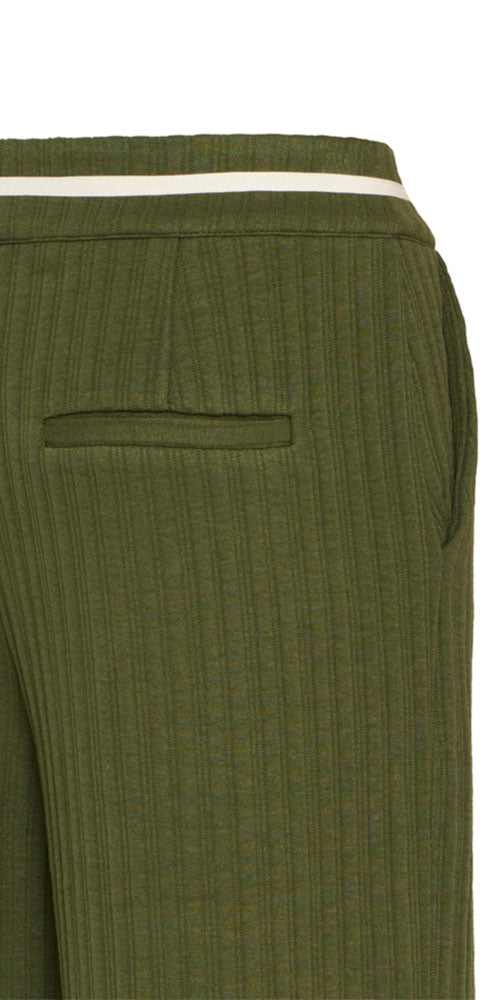 Ichi Quilted Trimmed Pants