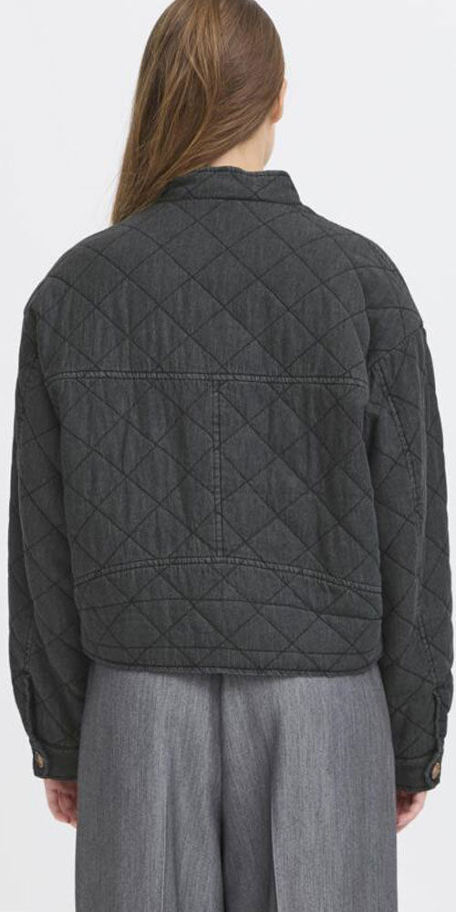 Ichi Quilted Twill Jacket