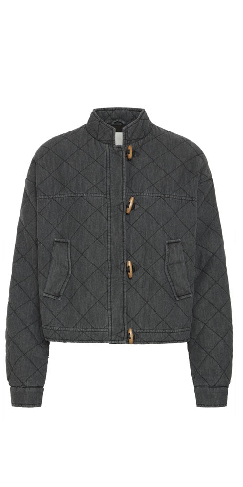 Ichi Quilted Twill Jacket