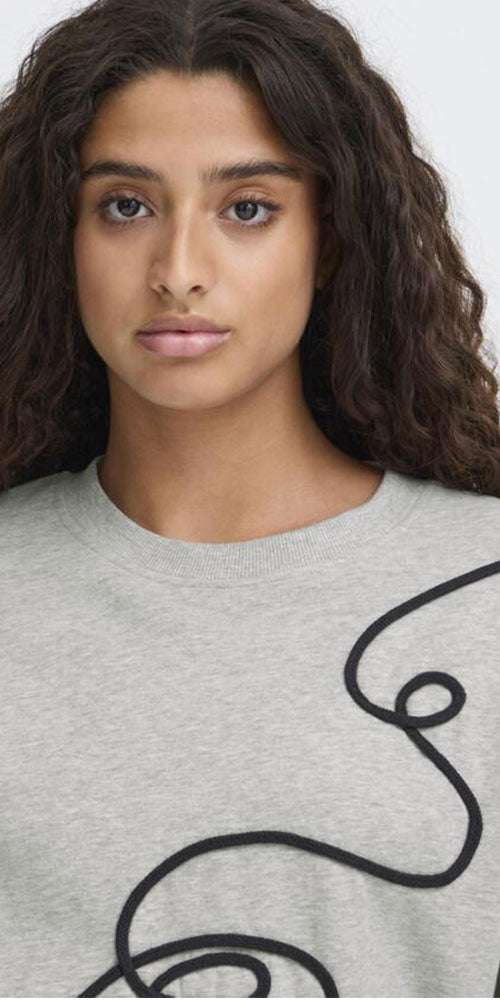 Ichi Corded Sweatshirt