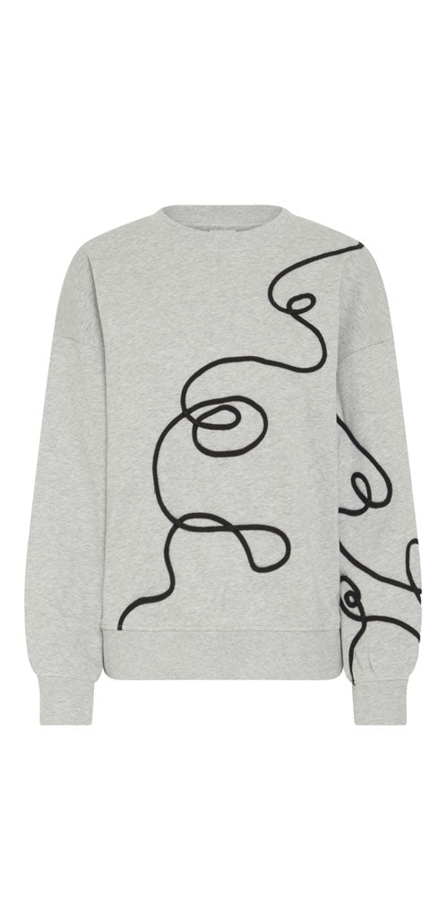 Ichi Corded Sweatshirt