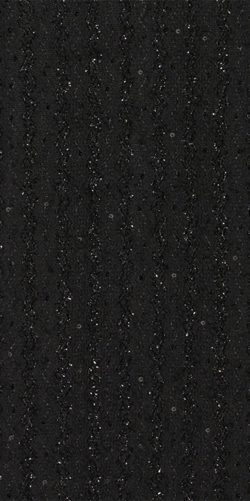 Ichi Sequin Tweed Dress