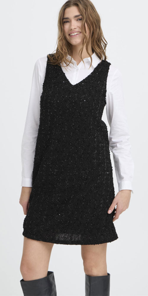 ichi sequin dress Ichi Ihporter Sequin Dress All Occasions Closet