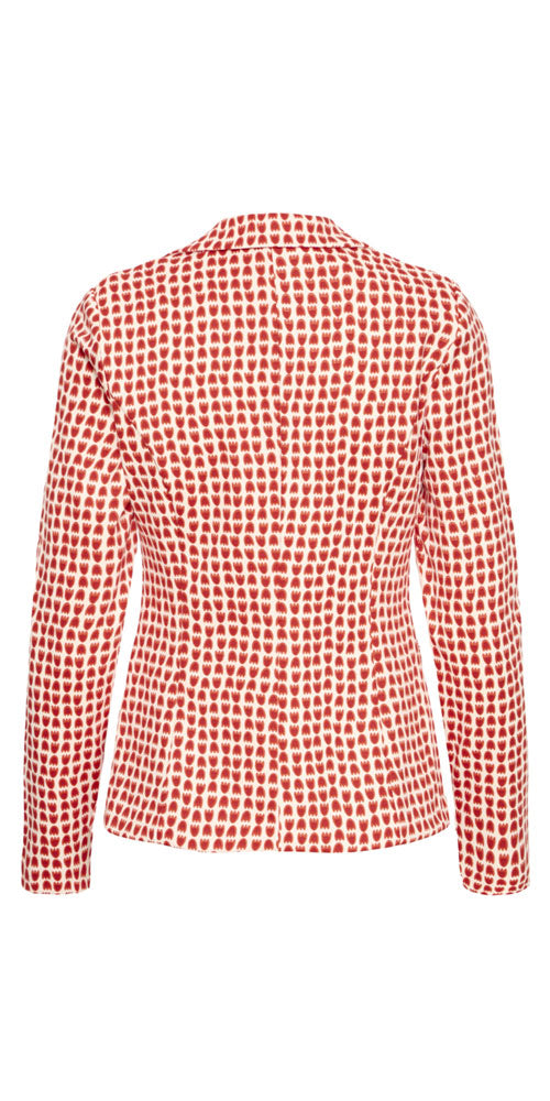 Ichi Ponte Knit Blazer, stacked tulip