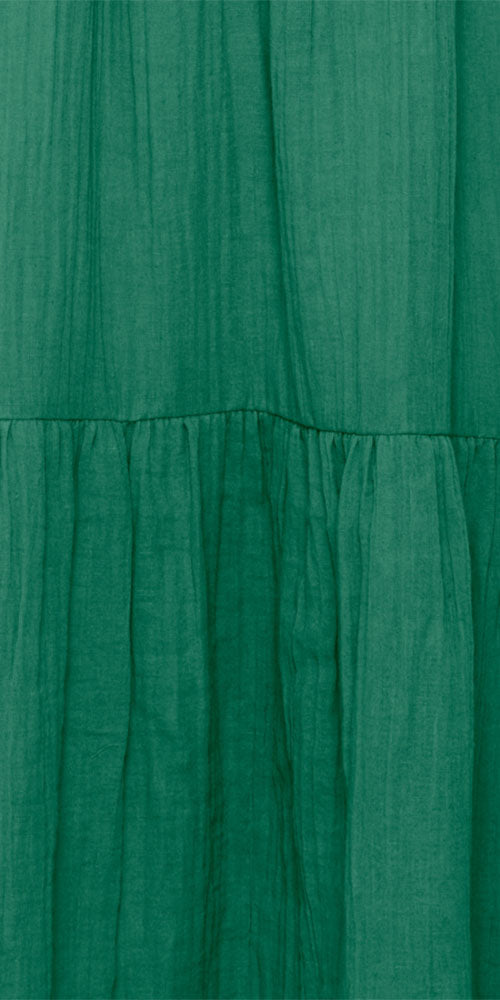 Ichi Strappy Beachy Dress, green