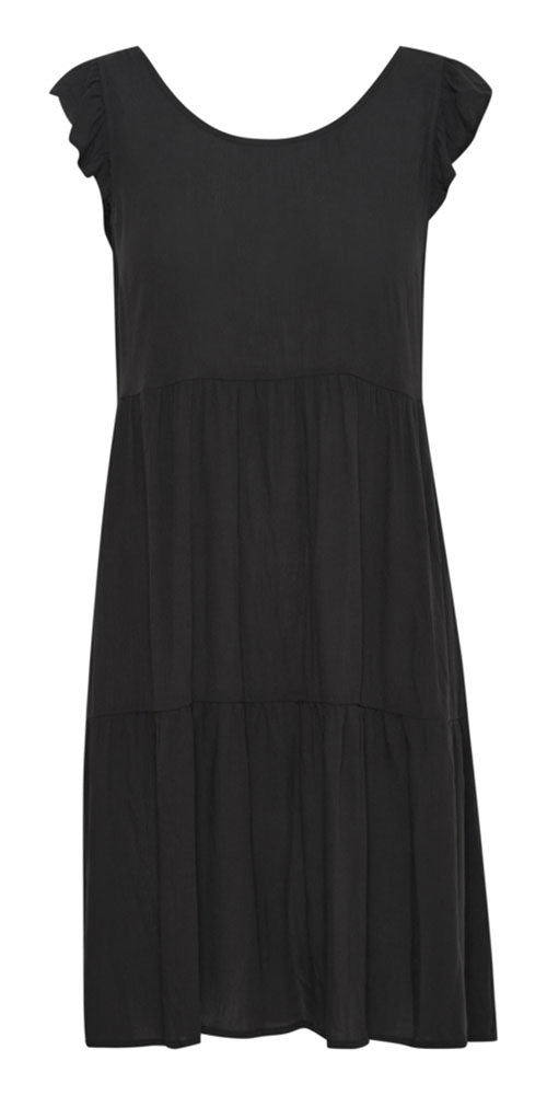 Ichi Tiered Bow Dress