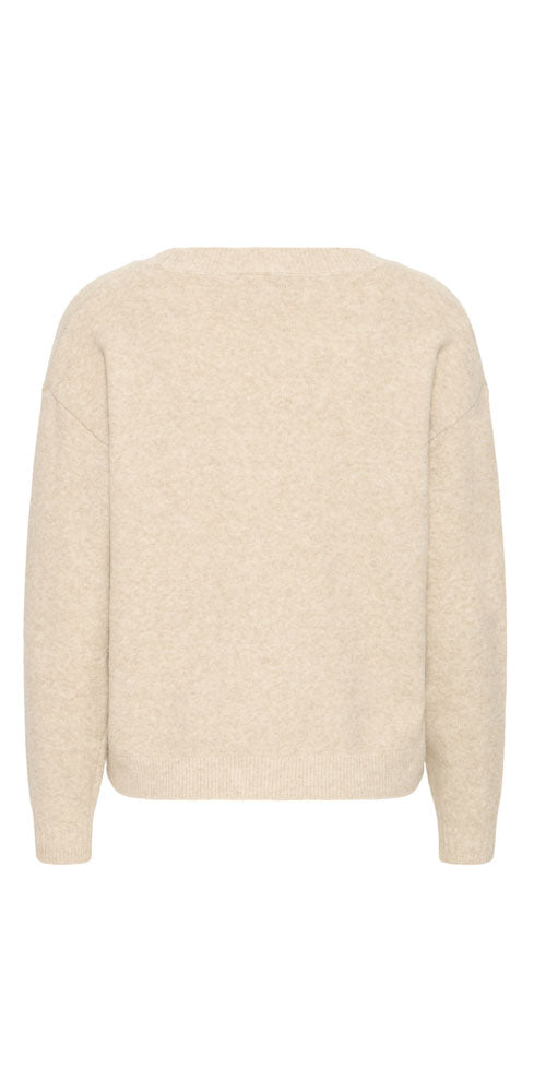 Ichi Toggle Button Cardy, oatmeal