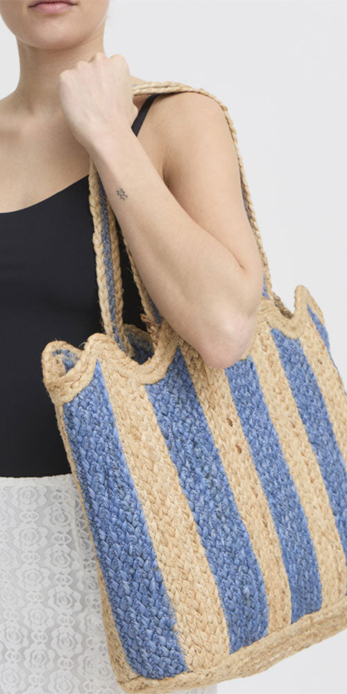 Ichi Wavy Jute Bag
