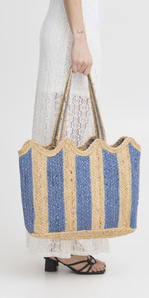 Ichi Wavy Jute Bag