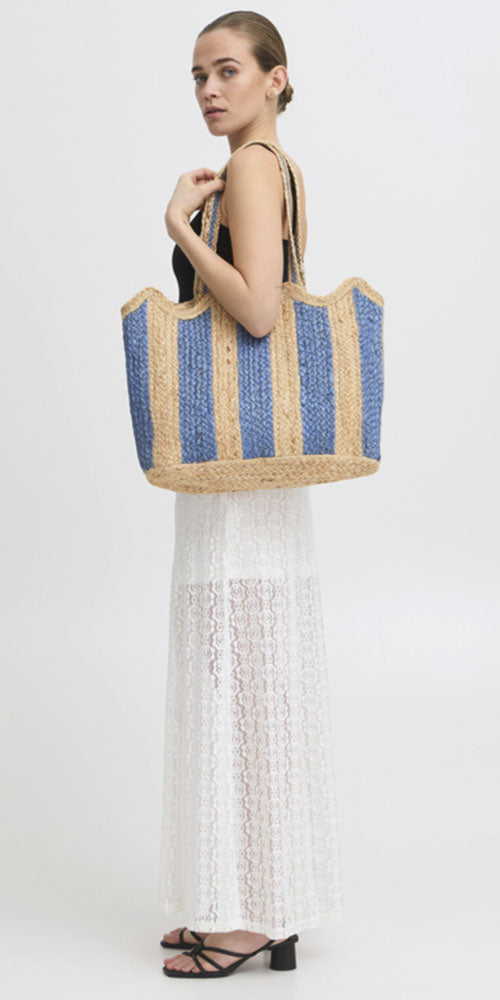 Ichi Wavy Jute Bag