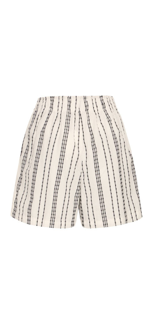 Ichi Woven Stripe Shorts