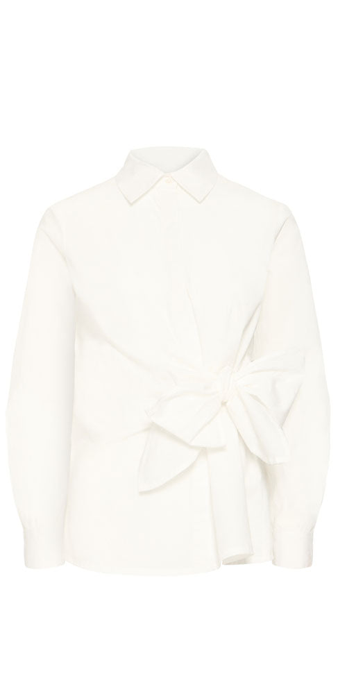 Ichi Wrap Front Button Shirt