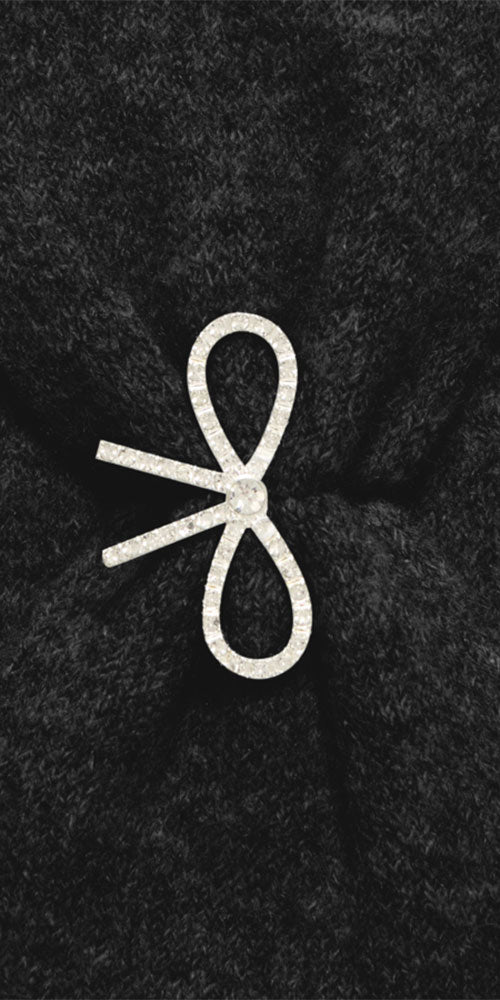 Ichi Rhinestone Bow Headband