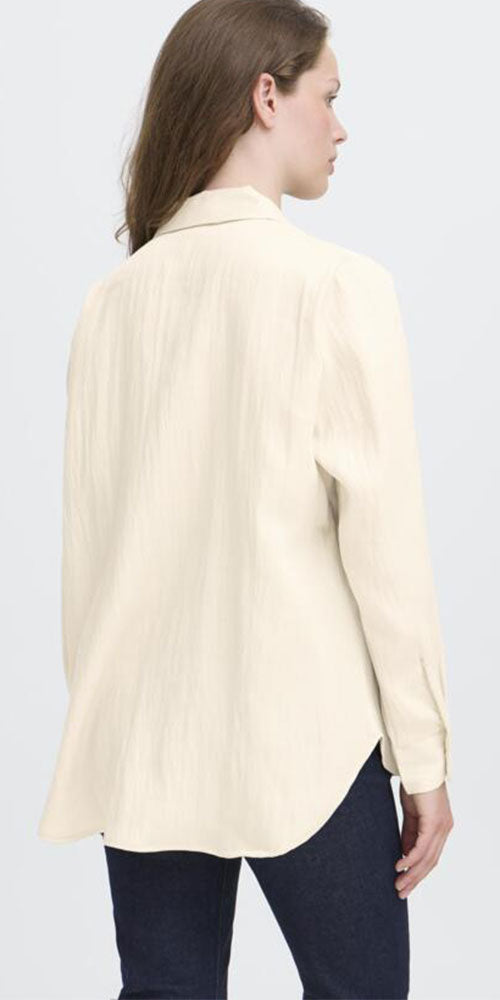 Ichi Button Up Shirt, birch