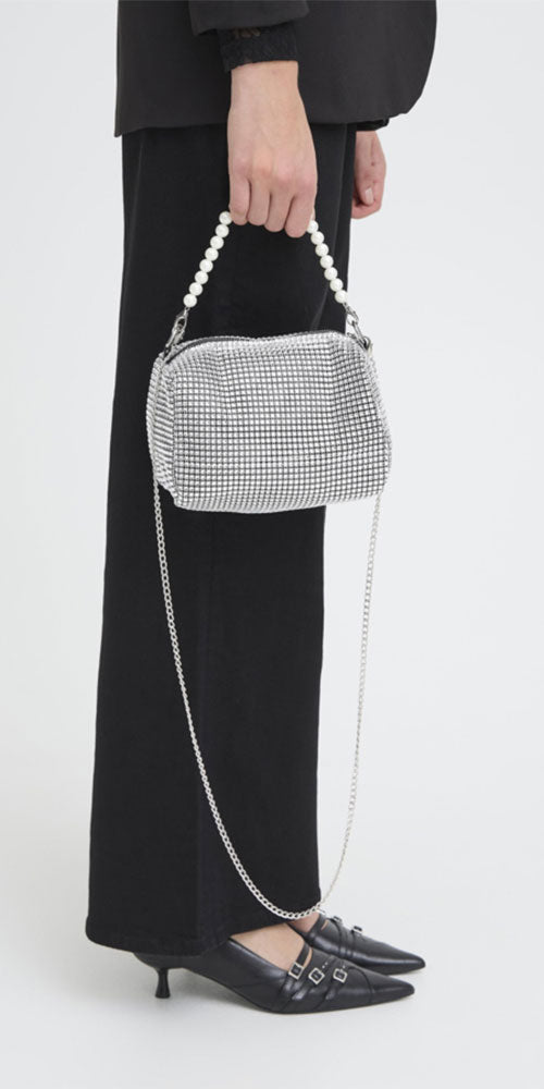 Ichi Rhinestone Handbag
