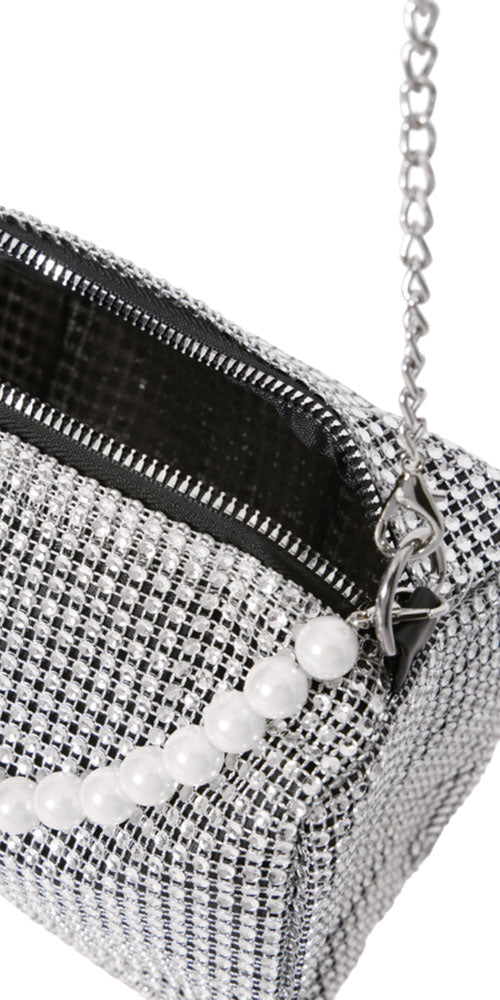 Ichi Rhinestone Handbag