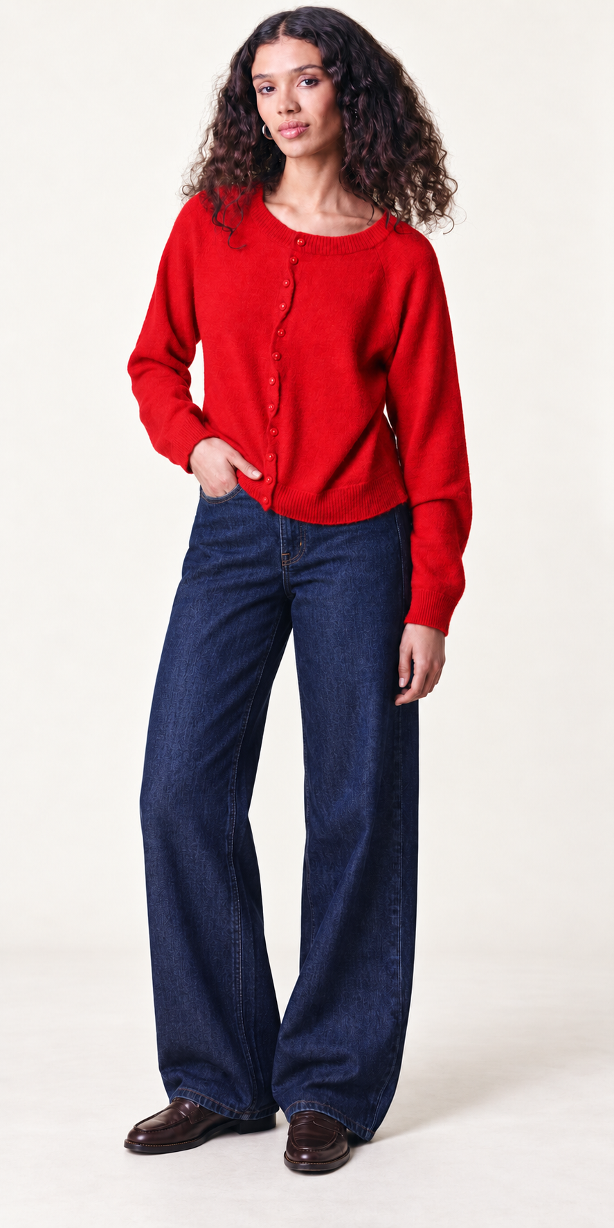 Ichi Everyday Cardy, red