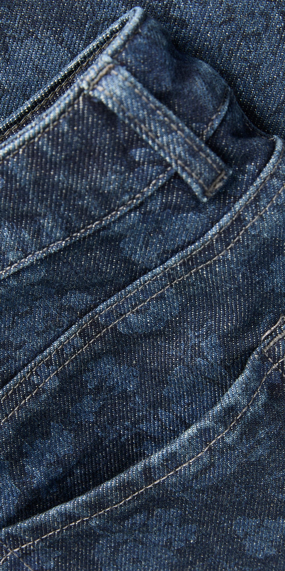 JJXX Floral Denim Wide Jeans