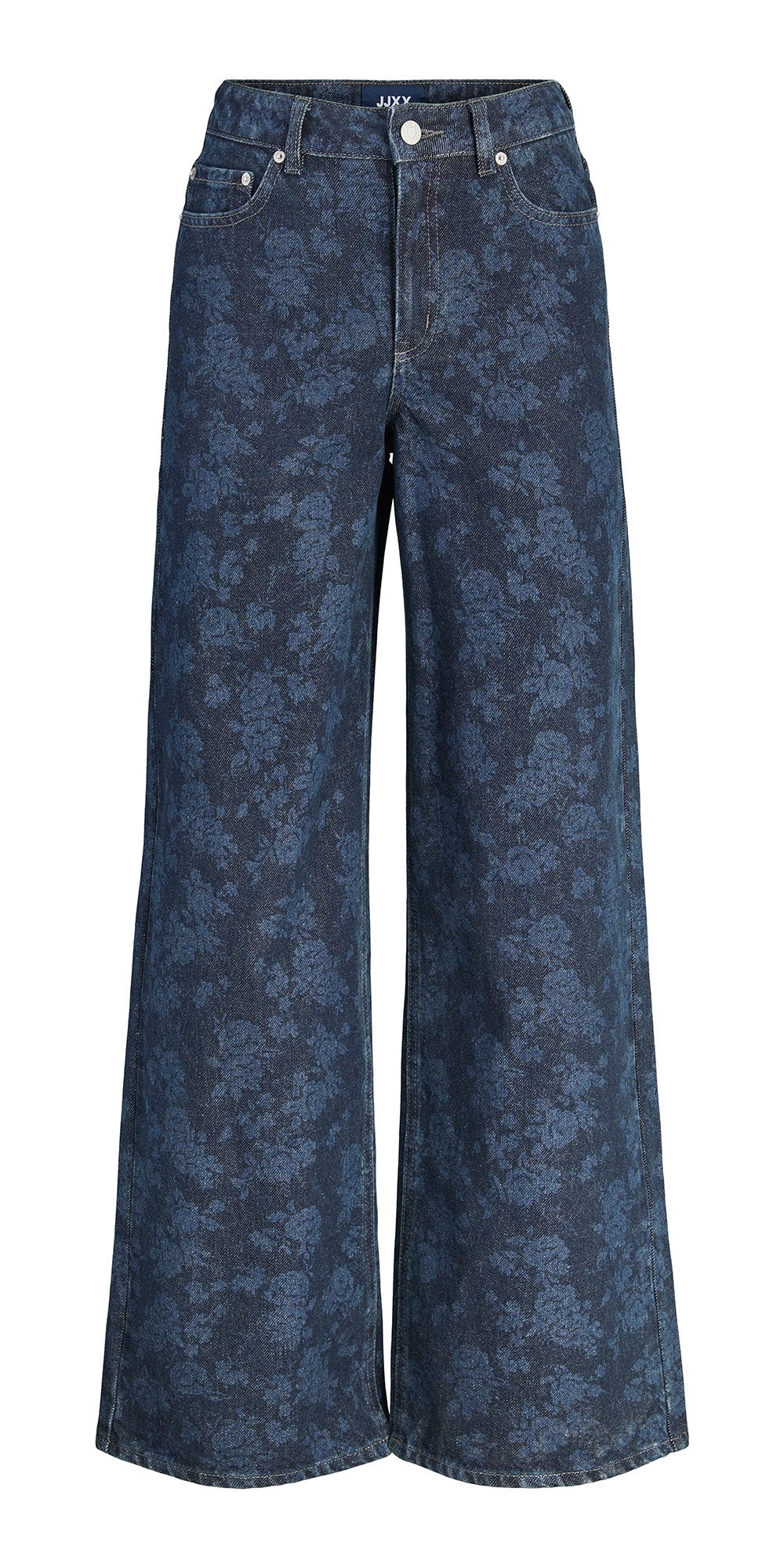 JJXX Floral Denim Wide Jeans