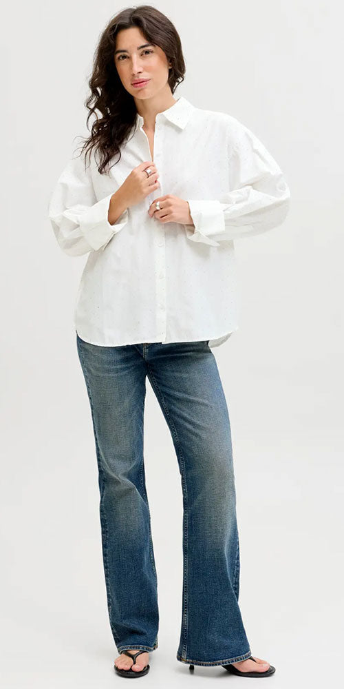 JJXX Studded Button-Up Shirt