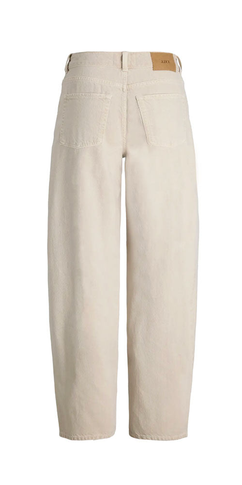 JJXX Barrel Leg Jeans, ecru