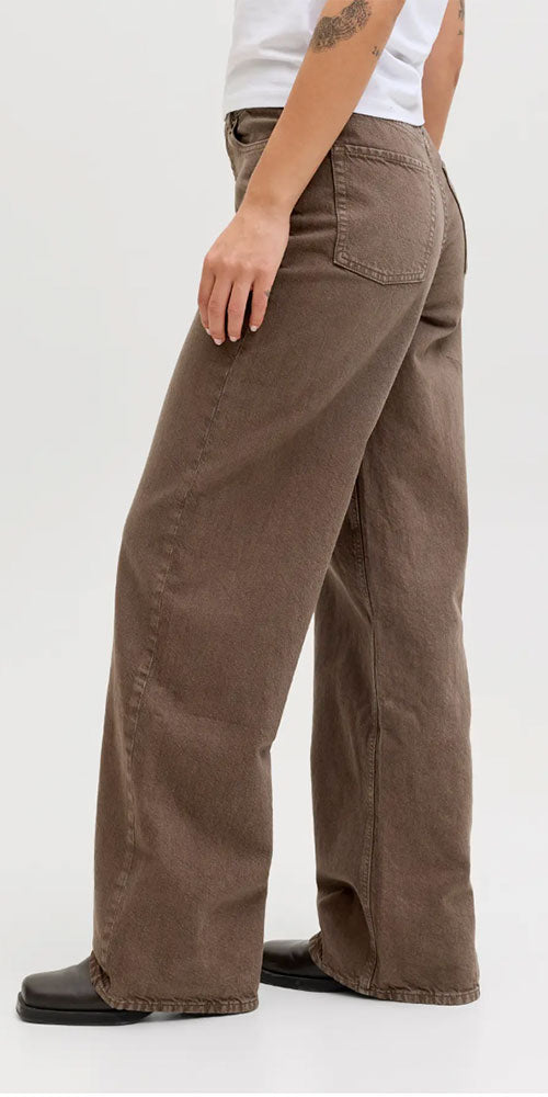 JJXX Wide Leg Jeans, faded chocolate
