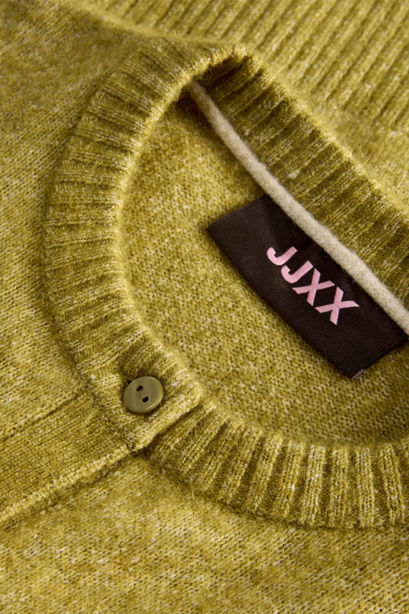 JJXX Waist Length Cardy, green moss