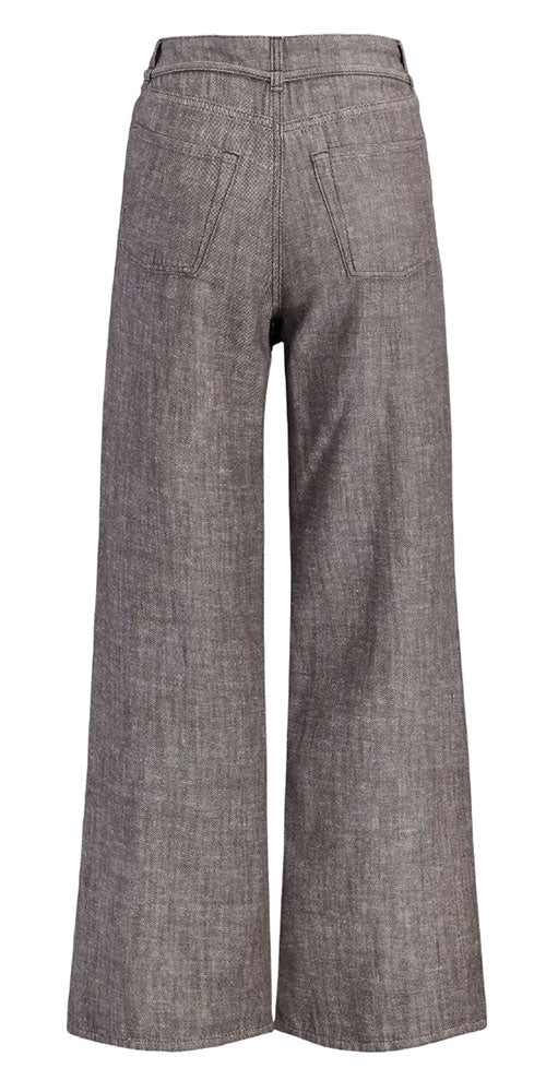 JJXX Cotton/Linen Pants, brown twill