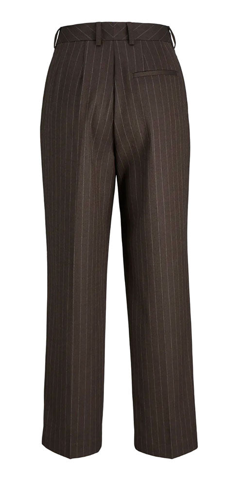 JJXX Pinstriped Trousers, brown