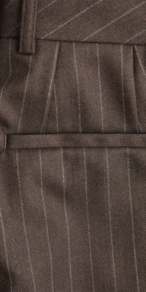 JJXX Pinstriped Trousers, brown
