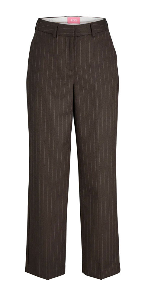 JJXX Pinstriped Trousers, brown