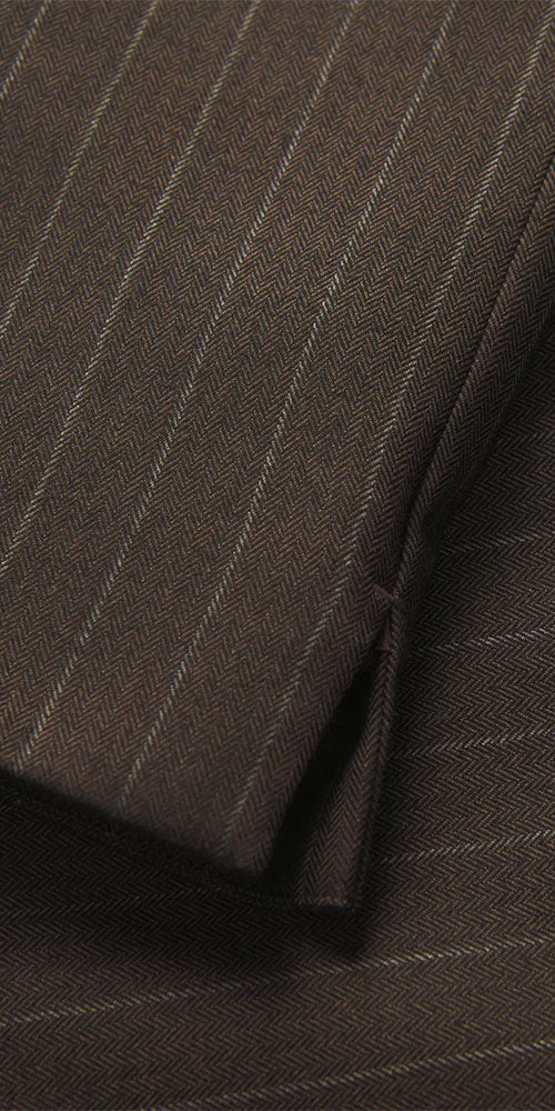 JJXX Pinstripe Vest, brown