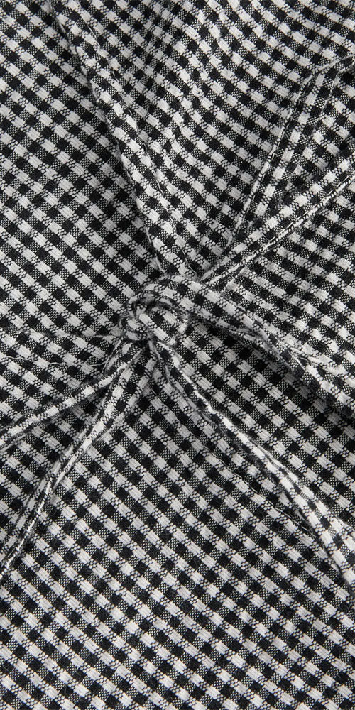 JJXX Seersucker Gingham Tie Jacket